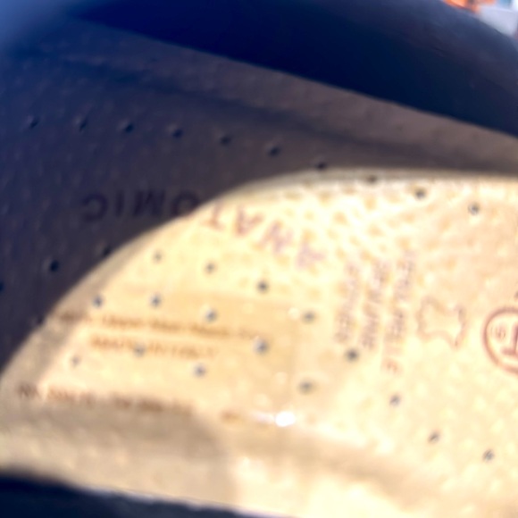 Black Fly Flot Clogs US: 9 / EU: 40 Anti Shock Genuine Leather Made in Italy - Picture 9 of 11